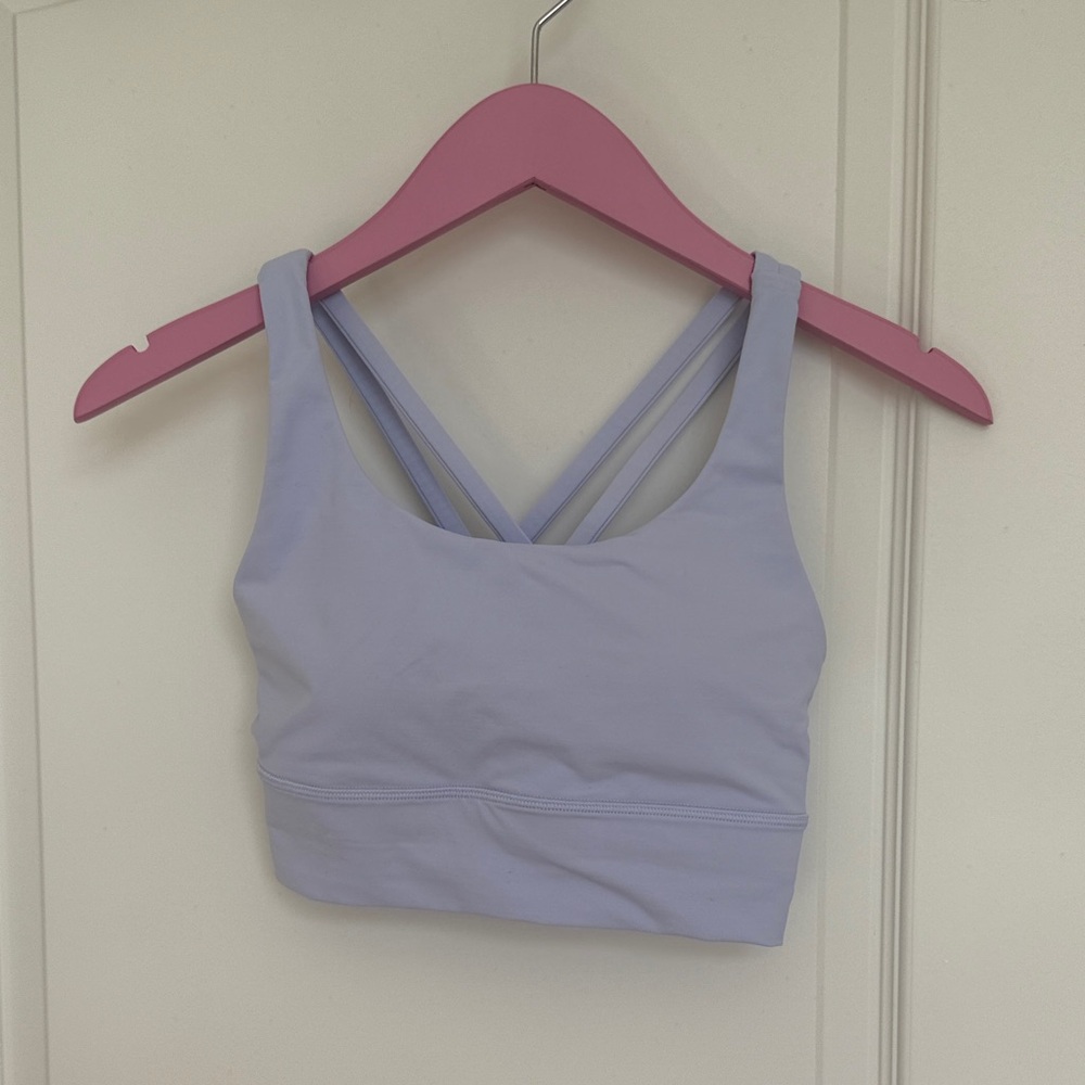 Lululemon Light blue  Strappy Sports Bralette - Women Intimates & Sleepwear